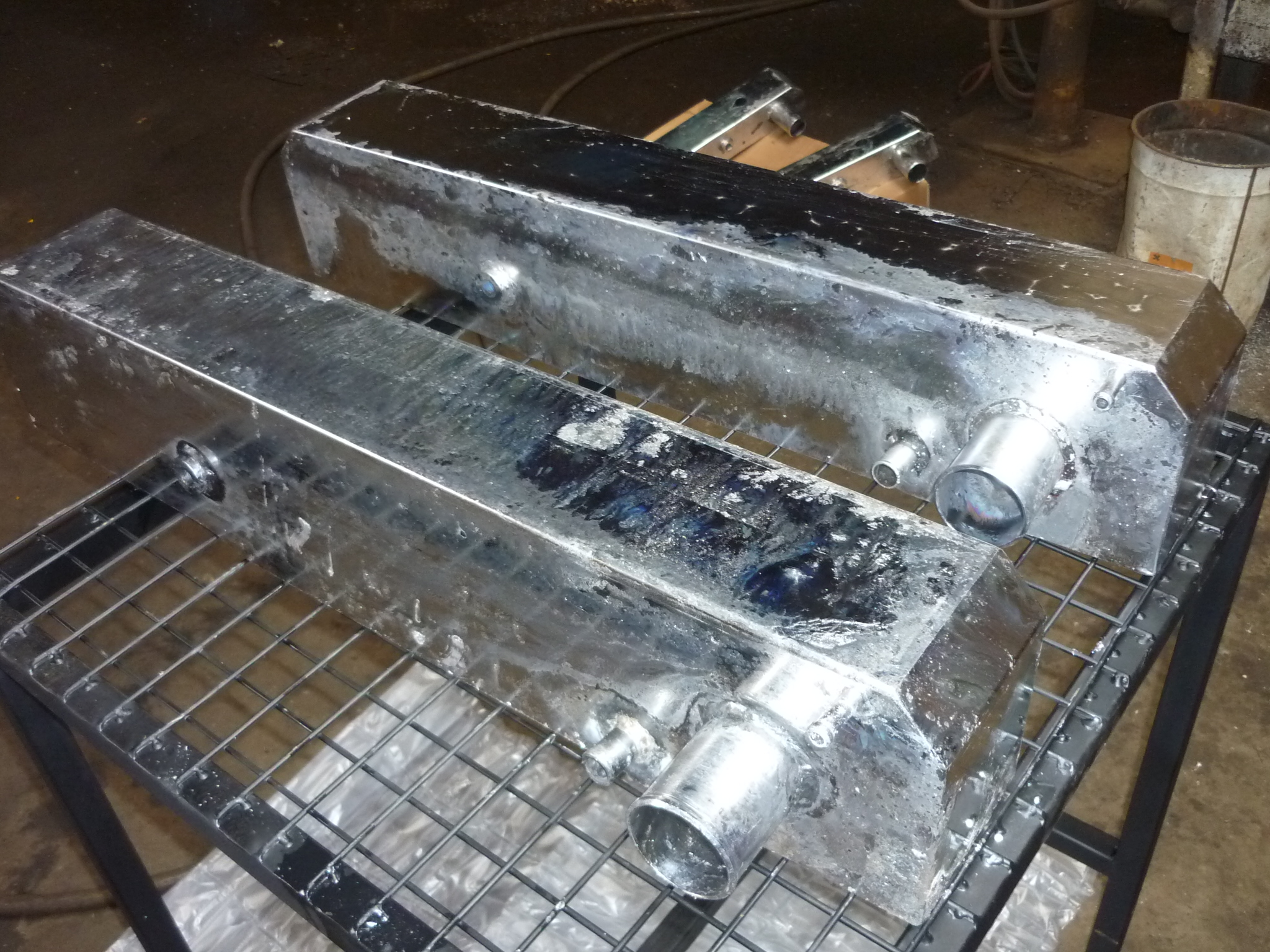 étamage de boites pour radiateur - BARROY