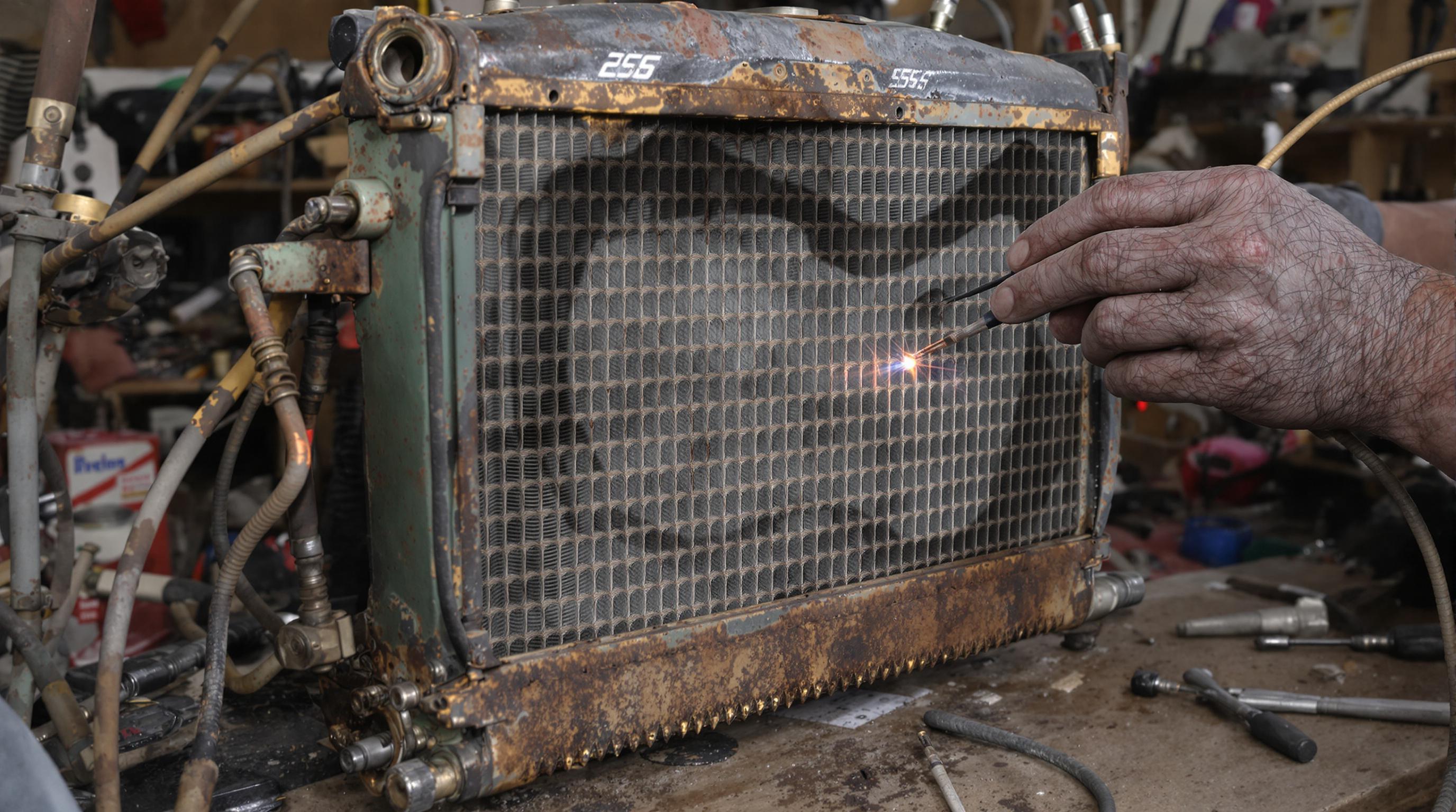 Réparation radiateur tracteur: Réparer vs Remplacer